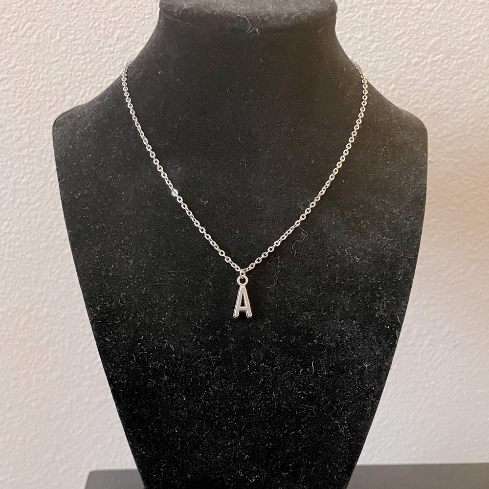 Handmade Letter A Necklace